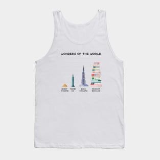 Product Backlog : a wonder of the world Tank Top